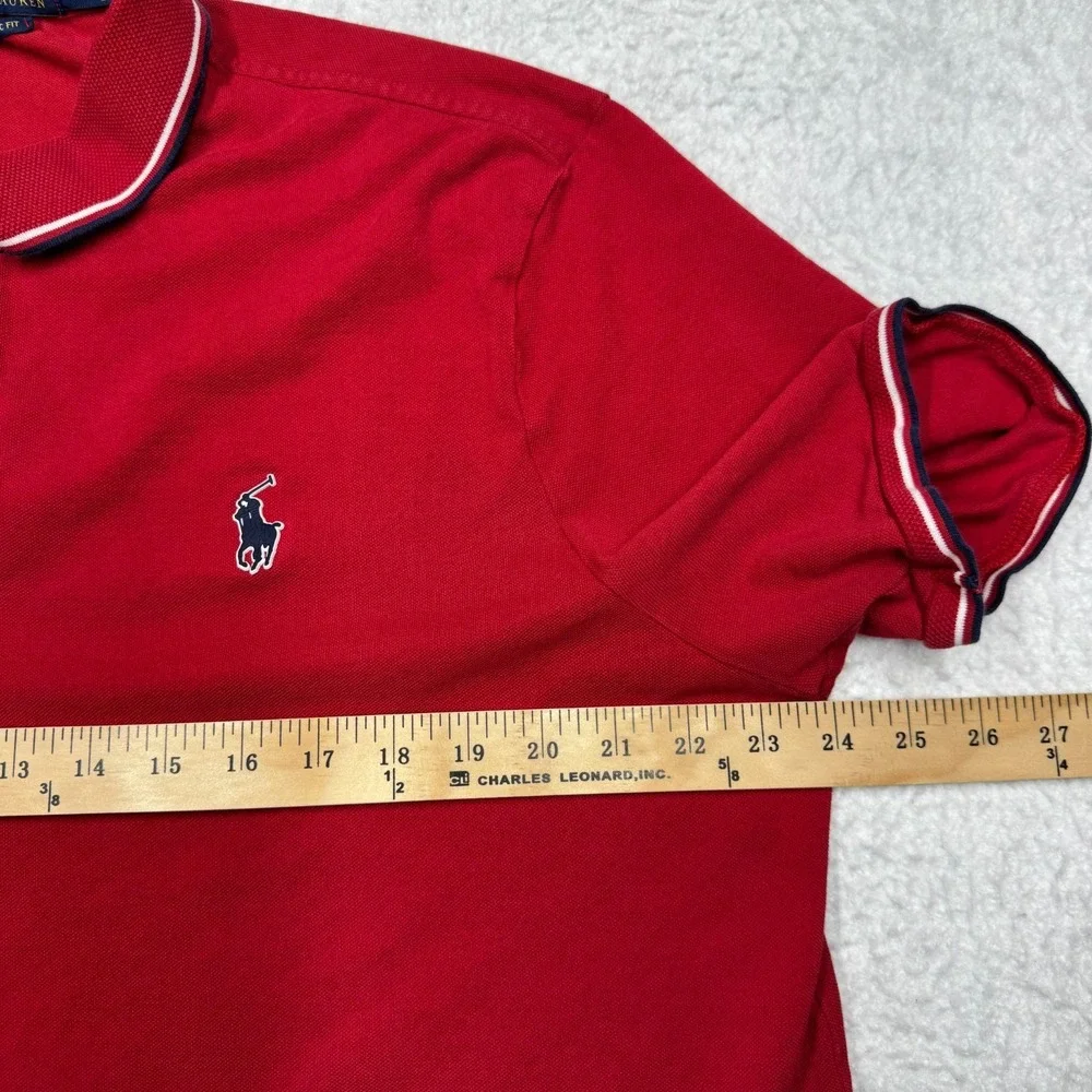 Polo Ralph Lauren Classic Fit Red‎ Polo Shirt with Rubber Pony Men's Size XL